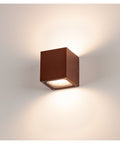 SITRA CUBE aplica, cubic, ruginiu, GX53, max. 9W