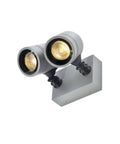 NEW MYRA WALL SPOT de perete, 2xGU10, IP55, argintiu