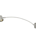 NEW MYRA DISPLAY CURVE, GU10, max. 50W, IP55, argintiu