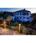 RUSTY 70 LED patrat de exterior 3000K IP55, fier ruginiu