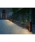 RUSTY 50 LED SLOT de exterior, 3000K, IP44, fier ruginiu
