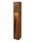 RUSTY 80 LED SLOT de exterior, 3000K, IP44, fier ruginiu