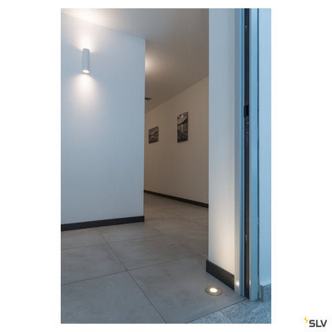 PLASTRA WL Tube, 2xGU10, Gipsrotund