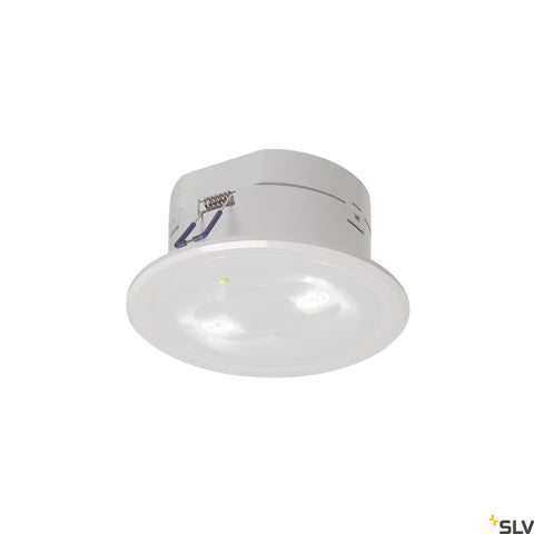 P-LIGHT Emergency light recessed, white
