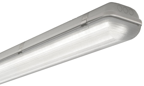 Linda LED PC 2x24W, 4000K, 7399lm, IP66, gri, 1270mm