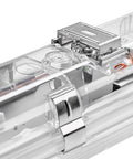 LINDA LED Transparent 1x23W, 4000K, 3716lm, IP65, L=1570mm