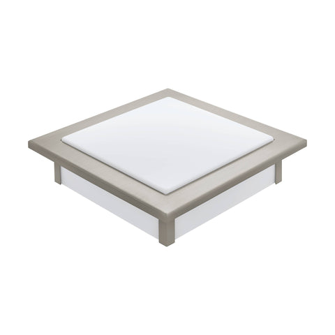 Ceiling luminaire "Auriga Pro" 3000K white nickel-matt