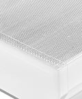 ZERO LED 1x28W, 3000K, 3828lm, Ra>80, IP40, microprism,alb