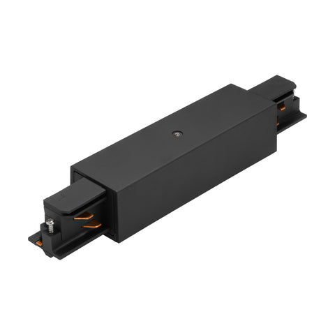 Power Feed-in surface, plastic, black