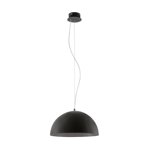 Pendant luminaire "Gaetano" Ø 380 LED 18W black IP20
