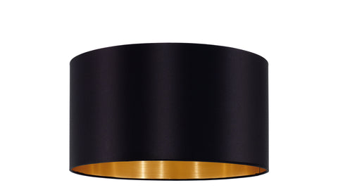 Shade for Pendant luminaire "Pasteri Pro" black gold