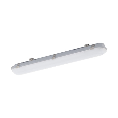 Damp room diffuser luminaire 650 mm 20W grey-white IP65
