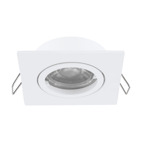 Recessed Spotlight "Tedo Pro" square 50W white IP20