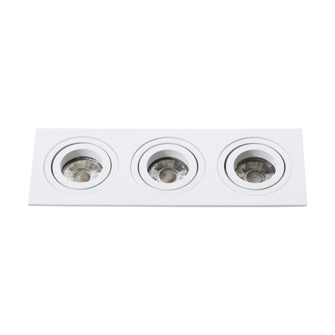 Terni Pro square / 3-fach / swivelling 50W white IP20