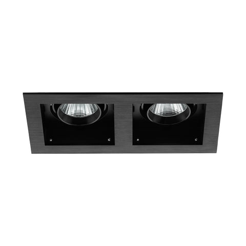 Biscari 2 swivelling 2 x 7W 3000K black IP20