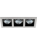Biscari 3 swivelling 3 x 7W 4000K aluminium brushed IP20