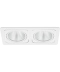 Vascello G2" swivelling 2 x 19W 4000K white IP20