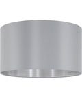 Shade for Pendant luminaire "Pasteri Pro" grey/silver