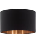 Shade for Pendant luminaire "Pasteri Pro" black/copper