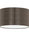 Shade for Pendant luminaire "Pasteri Pro" linen brown