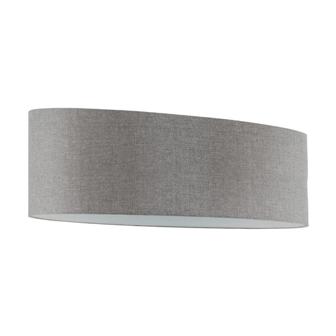 Shade for Pendant luminaire "Pasteri Pro" 2x60W linen grey