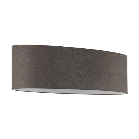 Shade for Pendant luminaire "Pasteri Pro" 2x60W linen brown