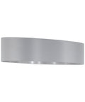 Shade for Pendant luminaire "Pasteri Pro" 2x60W grey/silver