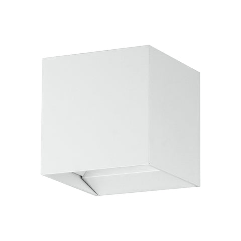Wall luminaire dir./indirect, 2 x 3,3W 3000K white IP54