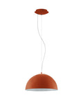 Pendant luminaire "Gaetano" 60W orange IP20
