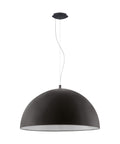 Pendant luminaire "Gaetano" 60W black IP20