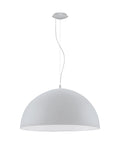 Pendant luminaire "Gaetano" 60W silver IP20
