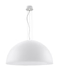 Pendant luminaire "Gaetano" 3 x 60W white IP20
