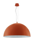 Pendant luminaire "Gaetano" 3 x 60W orange IP20