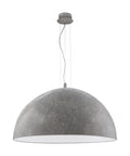 Pendant luminaire "Gaetano" 3 x 60W betongrey IP20