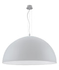 Pendant luminaire "Gaetano" 3 x 60W silver IP20