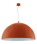 Pendant luminaire "Gaetano" 3 x 60W orange IP20