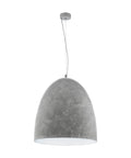 Pendant luminaire "Sarabia" 60W betongrey IP20