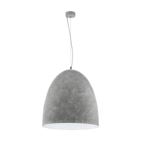 Pendant luminaire "Sarabia" 60W betongrey IP20