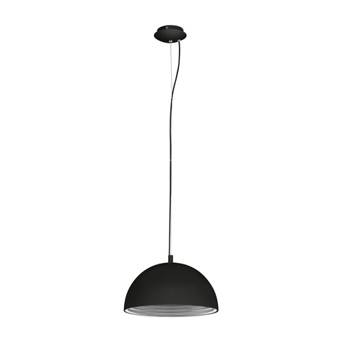 Panderas Pendant luminaire Ø350 60W black/silver IP20