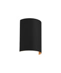 Shade semicircular for Pasteri Pro black/copper