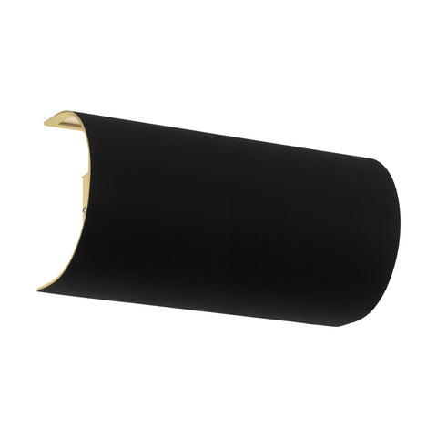 Shade semicircular for Pasteri Pro black gold