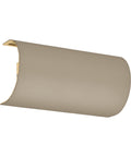 Shade semicircular for Pasteri Pro taupe/gold