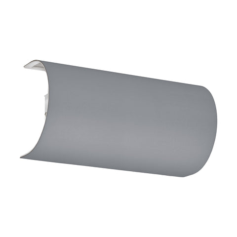 Shade semicircular for Pasteri Pro grey/silver