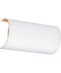 Shade semicircular for Pasteri Pro white/copper