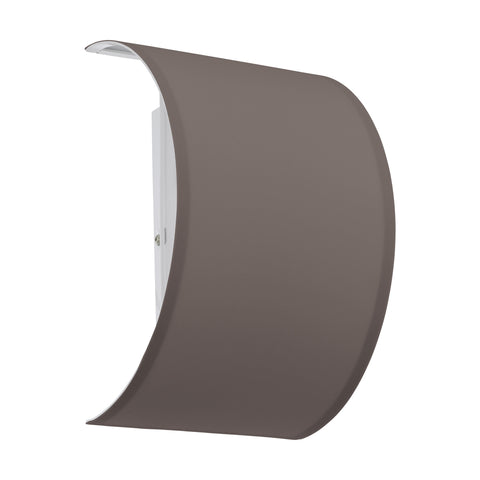 Shade semicircular for Pasteri Pro anthracite-brown