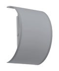 Shade semicircular for Pasteri Pro grey/silver