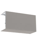 Shade square zu Wall luminaire Pasteri Pro taupe