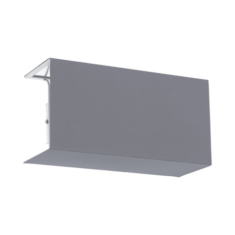 Shade square zu Wall luminaire Pasteri Pro grey/white