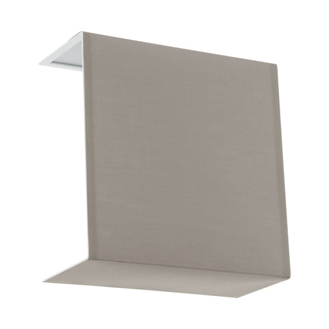 Shade square zu Wall luminaire Pasteri Pro taupe