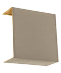 Shade square zu Wall luminaire Pasteri Pro taupe/gold